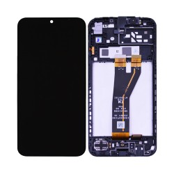 Touch+Display+Frame Samsung Galaxy A14 4G 2023/A145F Sem Câmera Service Pack Preto Touch+Display+Frame Samsung Galaxy A14 4G 2023/A145F Sem Câmera Service Pack Preto